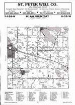 Le Ray Township, Eagle Lake, Madison Lake, Mankato Springs, Smiths Mill, Directory Map, Blue Earth County 2006